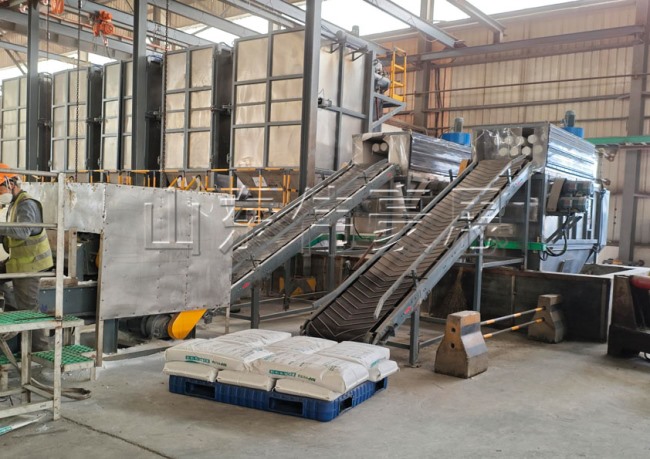 磷酸一銨自動拆包機 自動破袋投料系統(tǒng)