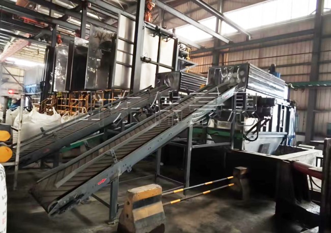 硫酸鉀自動(dòng)拆包投料站 自動(dòng)拆袋機(jī)