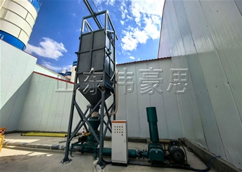 水泥自動噸袋拆袋機+氣力輸送系統(tǒng)