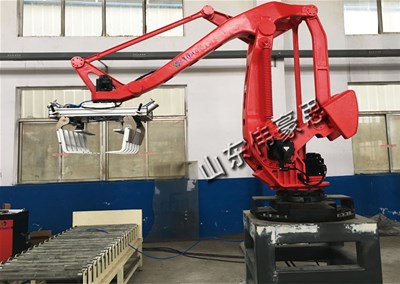 非標(biāo)定制全自動(dòng)碼垛機(jī)可靈活應(yīng)變生產(chǎn)現(xiàn)場(chǎng)的各種碼垛要求