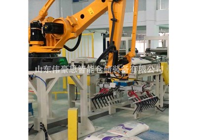 鈦白粉全自動(dòng)碼垛機(jī)安裝需要注意什么？