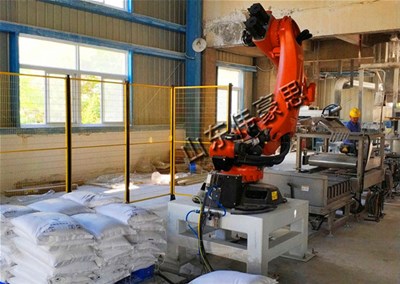 包裝淀粉碼垛機(jī)器人的優(yōu)點(diǎn)優(yōu)勢(shì)