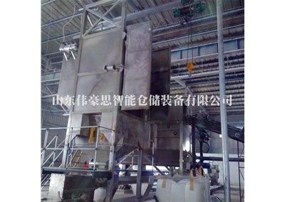 氧化鎂全自動噸袋拆包機的工作流程是什么？