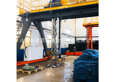 白炭黑全自動拆垛機(jī) 桁架式拆垛系統(tǒng)解決方案