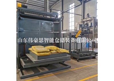 面粉智能拆垛設備 全自動拆垛機客戶現(xiàn)場