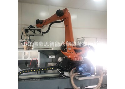 炭黑全自動拆垛機(jī)械手 智能拆垛拆包設(shè)備工作中