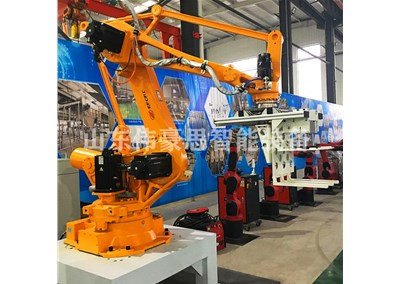 干污泥自動碼垛機(jī)器人的工業(yè)原理簡述