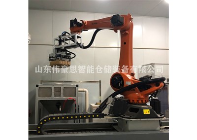 塑料顆粒視覺(jué)拆垛機(jī)器人是如何完成拆垛任務(wù)的？