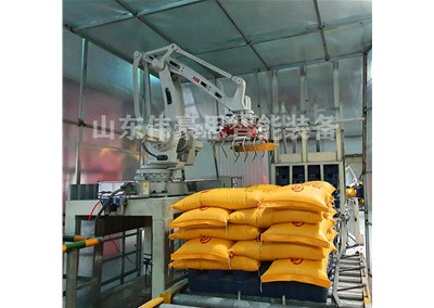 稀土全自動(dòng)碼垛機(jī)為什么受企業(yè)歡迎？