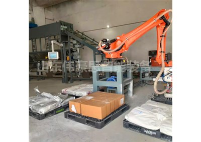 袋裝顆粒料拆垛機器人 全自動拆垛設備視頻
