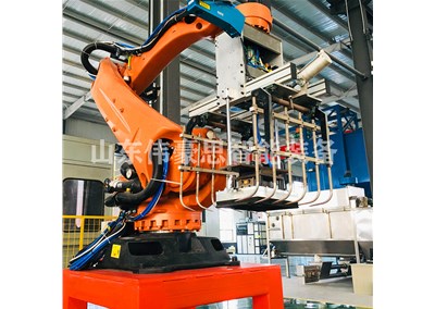 企業(yè)使用澆筑料自動碼垛設備有什么好處？