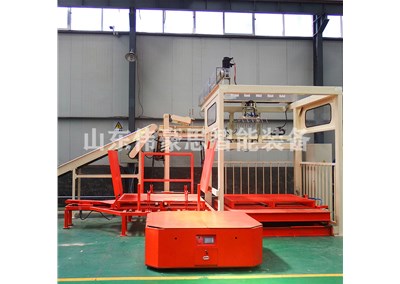 滑石粉高位碼垛設備 全自動袋料碼垛系統(tǒng)