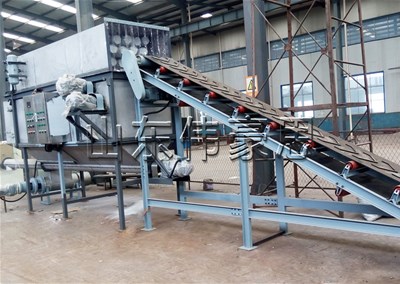 定制石灰自動破袋機 自動拆包卸料系統(tǒng)