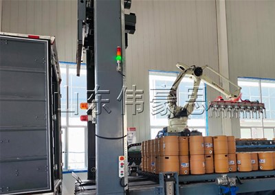 啤酒桶全自動裝車機(jī) 桶料自動裝車系統(tǒng)