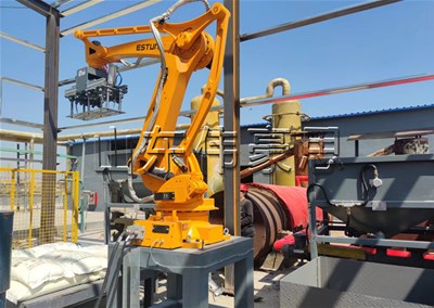 工業(yè)鹽自動(dòng)拆包機(jī)器人 全自動(dòng)破袋機(jī)使用優(yōu)勢(shì)