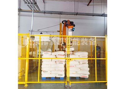 煤粉自動(dòng)破袋機(jī)器人自動(dòng)化程度高