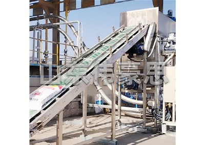 片堿自動拆包設(shè)備 密閉式自動破袋機