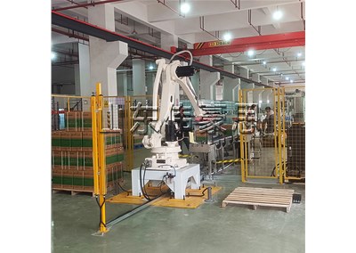 紙箱全自動碼垛機(jī) 自動碼垛機(jī)械手實拍