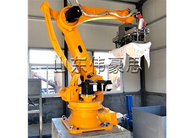 碳酸鈣全自動破袋機 自動拆包機械手定制