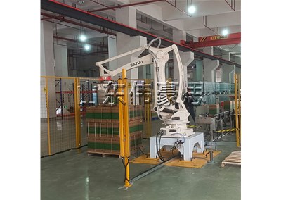 箱裝毛巾全自動(dòng)碼垛機(jī) 紙箱碼垛機(jī)器人供應(yīng)