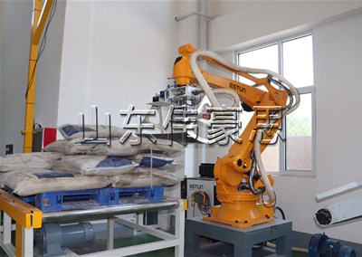 為什么選擇石灰粉全自動拆垛機？