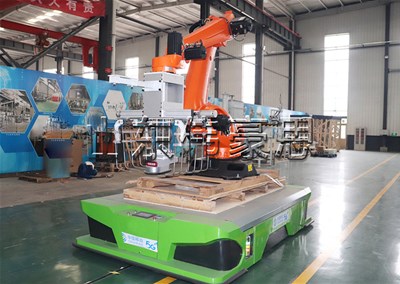 磷酸鈉全自動碼垛機 編織袋碼垛機器人特點