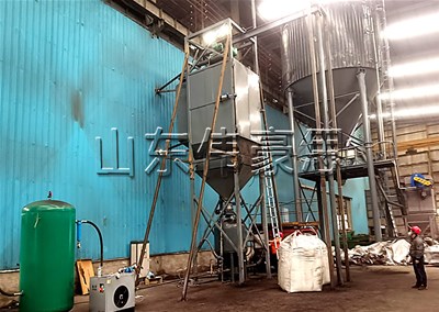 粉煤灰自動噸袋拆袋機工作模式介紹