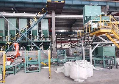 飼料全自動包裝碼垛生產(chǎn)線能完成哪些工作？