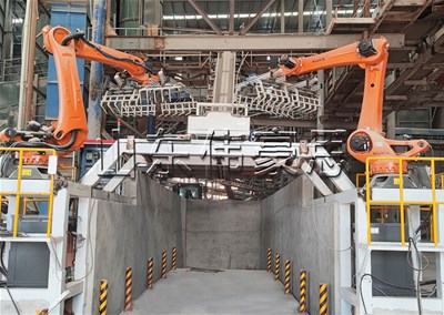 石灰粉全自動(dòng)裝車機(jī)器人的使用解決了哪些難題？