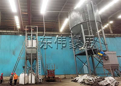 除塵灰噸袋自動(dòng)拆袋機(jī)可配套哪些設(shè)備？