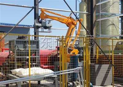 工業(yè)鹽自動拆包機器人的使用優(yōu)勢