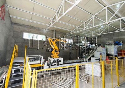 尿素全自動拆包機器人的工作流程