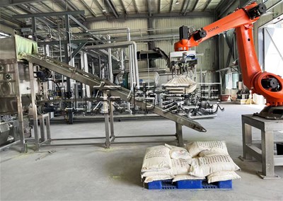 硫磺全自動(dòng)拆包機(jī)器人適用范圍廣