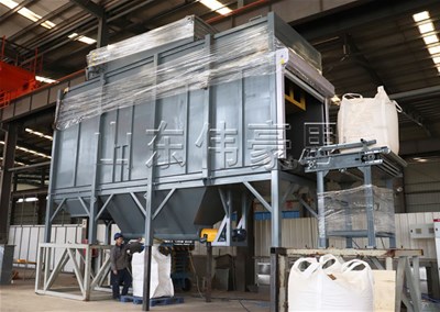 分散劑全自動噸袋拆袋機(jī) 噸包全自動拆包機(jī)案例