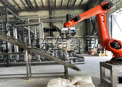 工業(yè)鹽自動拆包機器人設(shè)備簡介